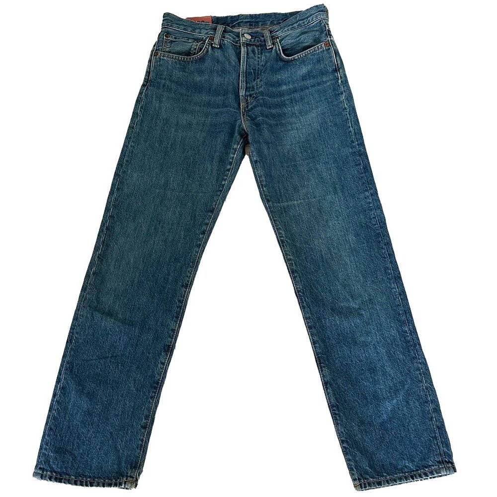 Acne Studios Womens 1997 Dark Blue Trash Jeans - A00024